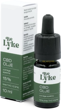 CBD ulje BeLyke 15 %